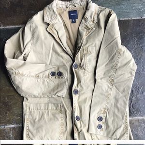 Gap boys khaki dress suit jacket